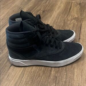 Reebok freestyle hi MOUSSY black sneakers shoes Size 10 RARE